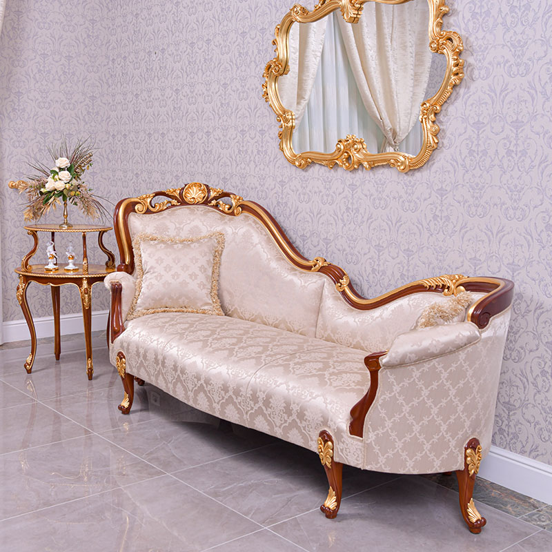 classic luxury design chaise bench