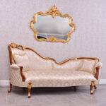 classic luxury design chaise bench