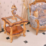 Italian classic design sofa set side table