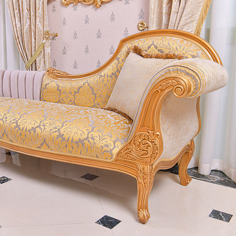 Italian luxury classic sofa chaise
