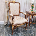 classic luxury design armchair made in Italy