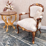 classic traditional design Italian armchair - Vintage Luxury Armchair made in Italy