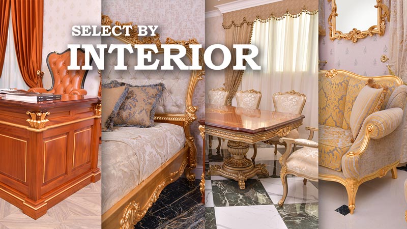 Select furniture by interior